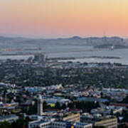 Bay Area Sunset Poster