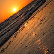Beach Sunset Poster