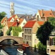 Beautiful Bruges Poster