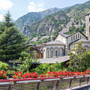 Beautiful View Of Andorra La Vella Poster