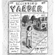 Beginning Yarder Poster