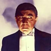 Bela Lugosi, Vintage Hollywood Actor Poster