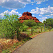 Road To Bell Rock In Sedona Poster