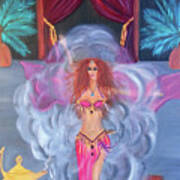 Belly Dance Genie Poster