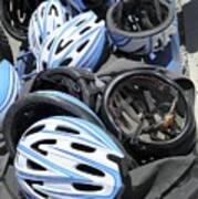 Bicycle Helmets Poster