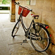 Bike At The School Gate. Poster