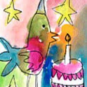 Birthday Bird Poster