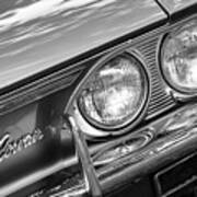 Black And White Corvair Poster