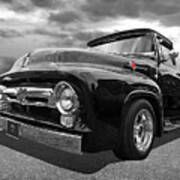 Black Beauty - 1956 Ford F100 Poster
