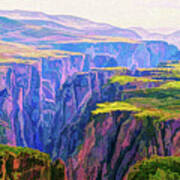 Black Canyon Colorado Poster