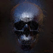 Black Skull Poster