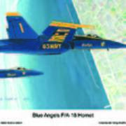 Blue Angels Poster