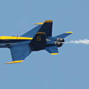 Blue Angels F/a-18 Hornet Poster