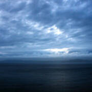 Blue Ballinskelligs Sunset Poster