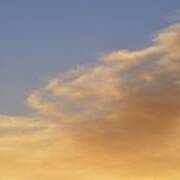 Blue Sky And Clouds Two Poster