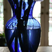 Blue Vase Poster