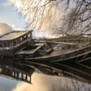 Boat Wreck On Loch Ness Poster