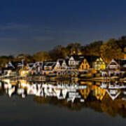 Boathouse Row Poster
