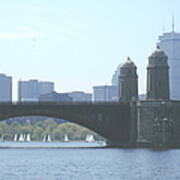 Boating On The Charles Poster