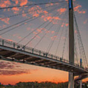 Bob Kerry Bridge At Sunrise-4 Poster