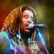 Bob Marley 02 Painting by Miki De Goodaboom - Fine Art America