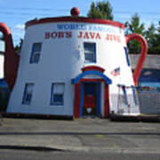 Bob's Java Jive Coffee Pot Poster