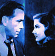Bogart And Bacall - The Big Sleep Poster
