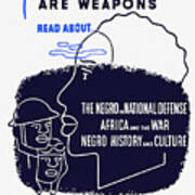 Books Are Weapons - Wpa Poster