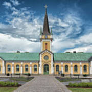 Borgholm Church In Sweden Poster