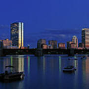 Boston City Lights Poster