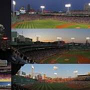 Boston Fenway Park And Red Sox Gift Ideas Poster