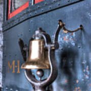 Brass Bell On The M-1 Motorcar Poster