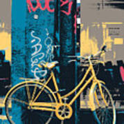 Brick Lane Bicycle Poster