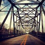 Bridge On Hwy 28 #bridge #roadtrip Poster
