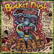 Bucket Flush And Fang Cover Art Poster
