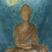 Buddha Abstract Poster