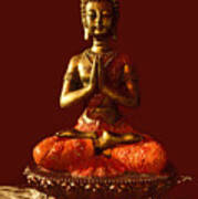 Buddhist Statue Poster