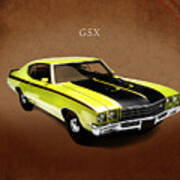 Buick Gsx 1971 Poster