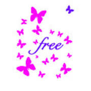 Butterflies Free Poster