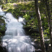 Buttermilk Falls Closeup Poster