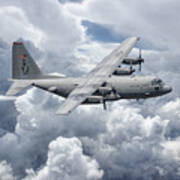 C130 36th Airlift Poster