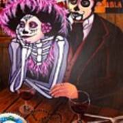 Cafe- Day Of The Dead Poster