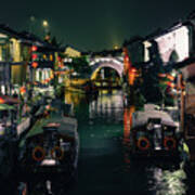Canals Of Suzhou Poster