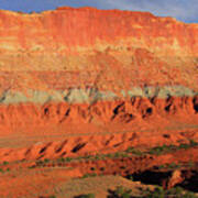 Canyon Layers, Capitol Reef State Park, Utah Poster
