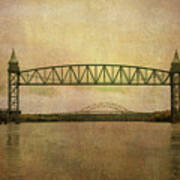 Cape Cod Canal And Bridges Poster