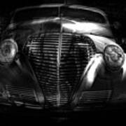 Car Art 1939 In A Bubble Bw Poster