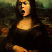 Caravaggio's Mona Poster