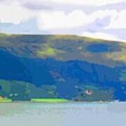 County Down Ireland Carlingford And Mourne Mountains Poster