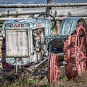 Case Tractor-vintage Poster