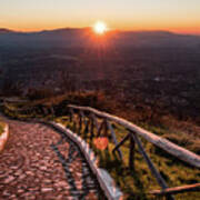 Castel San Pietro - Rome, Italy - Landscape Photography Poster